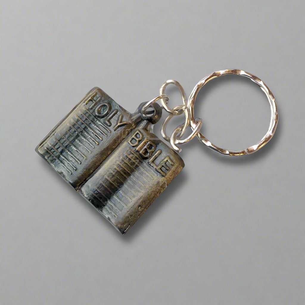Holy Bible Shaped keychain for Christians
