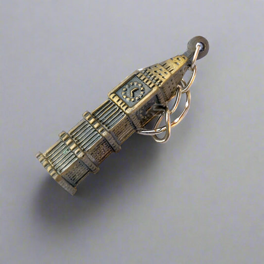 Miniature Big Ben shaped keychain