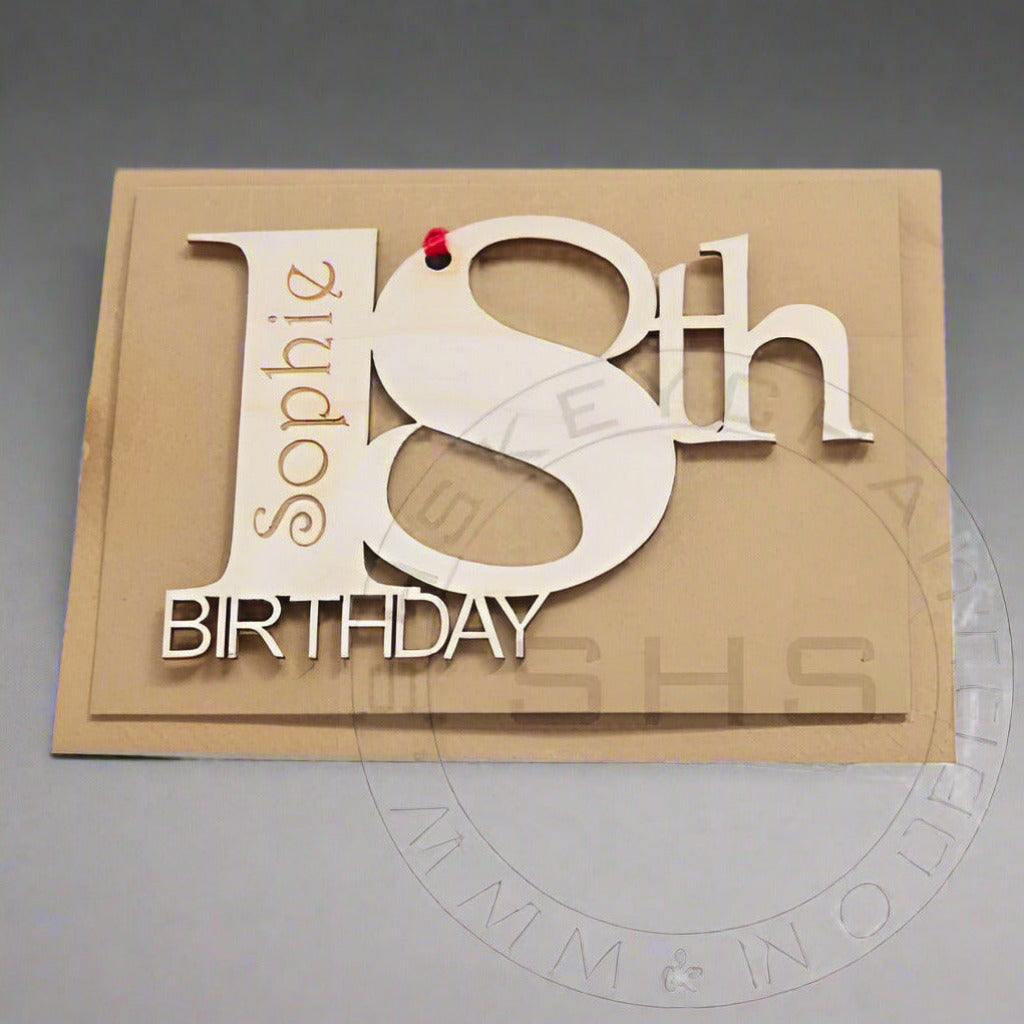 Customizable - Birthday Greeting Card