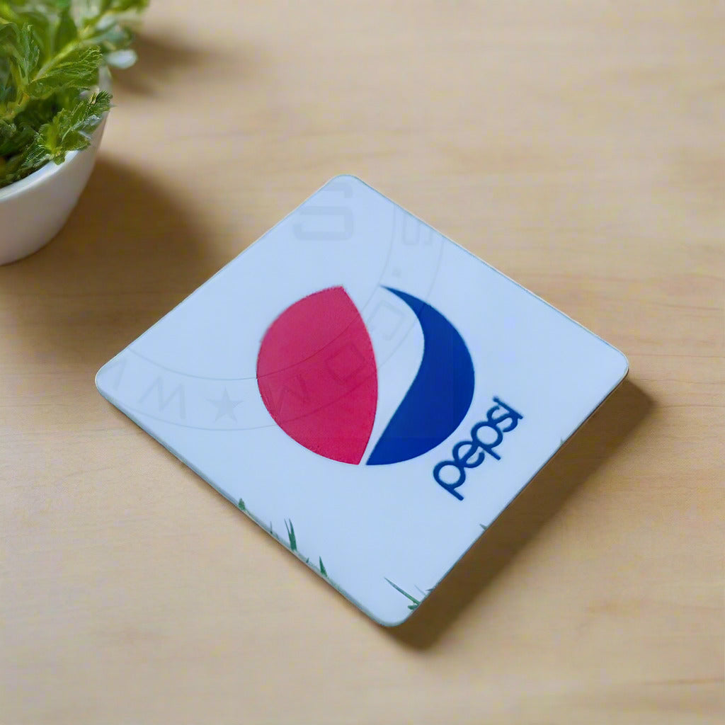 Acrylic Coasters with Customizable Business Logo