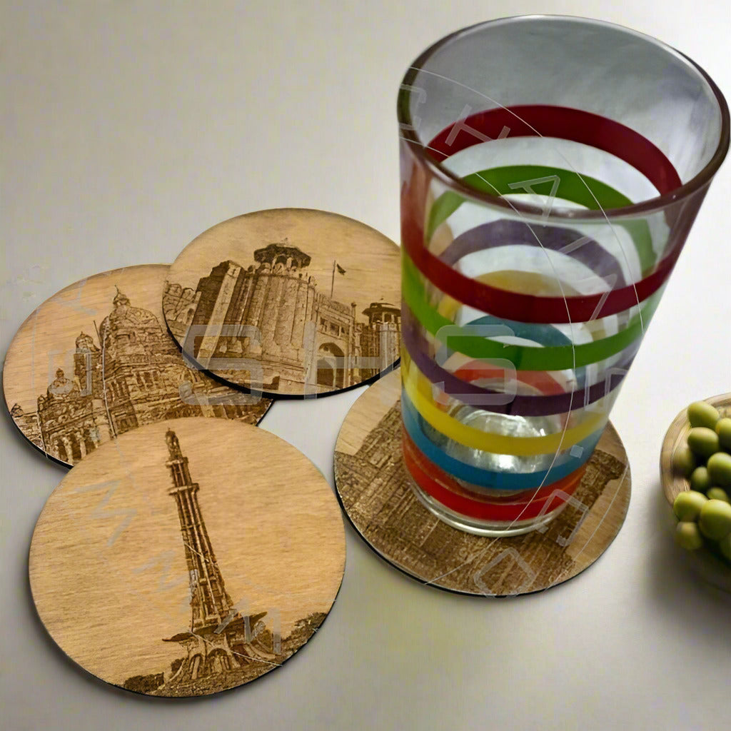 Customized Picture Coasters - set of 4