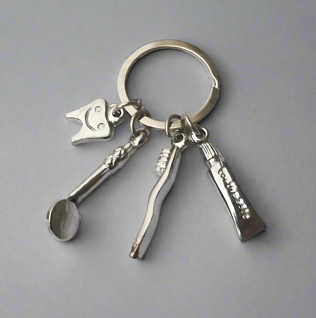 Keyring - Dental Charms - 4-in-1