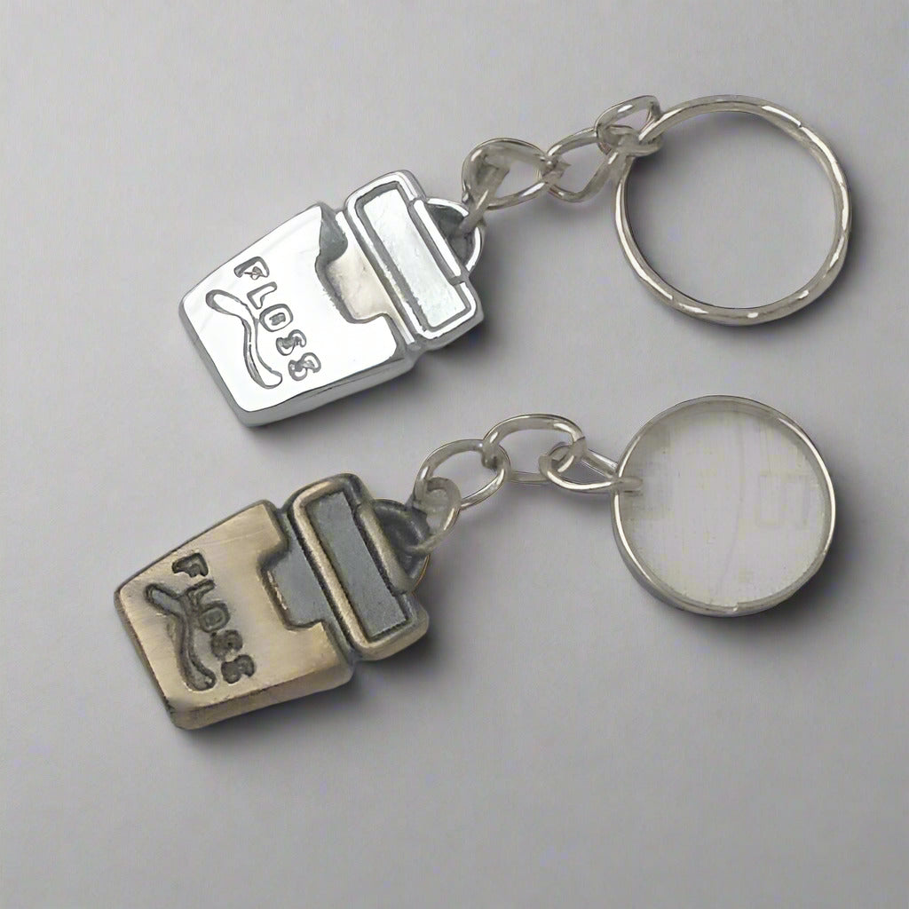Keychain - Dental Floss Shape