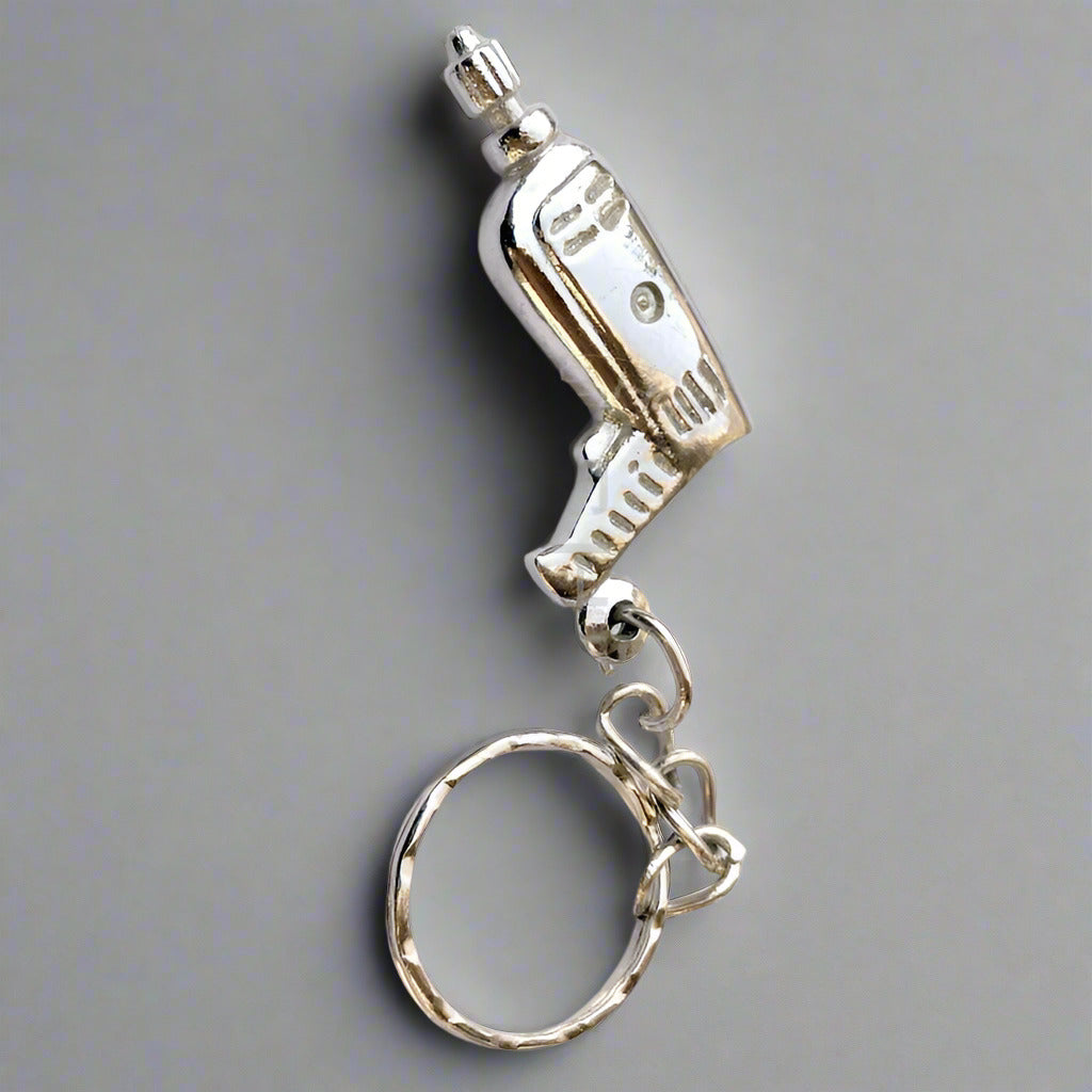 Miniature Drilling Machine Shaped Keyring