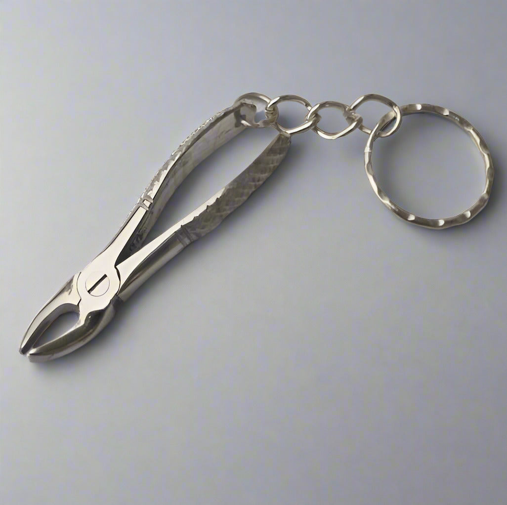 Keyring - Stainless Steel Extraction Forceps