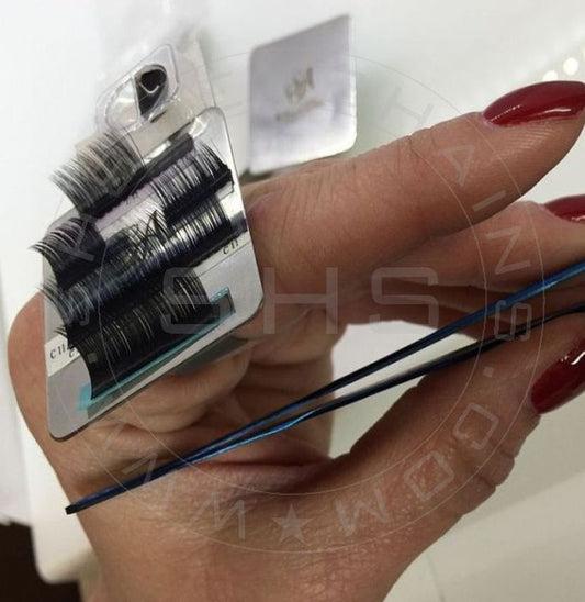 Stainless Steel Finger Eyelashes Palette