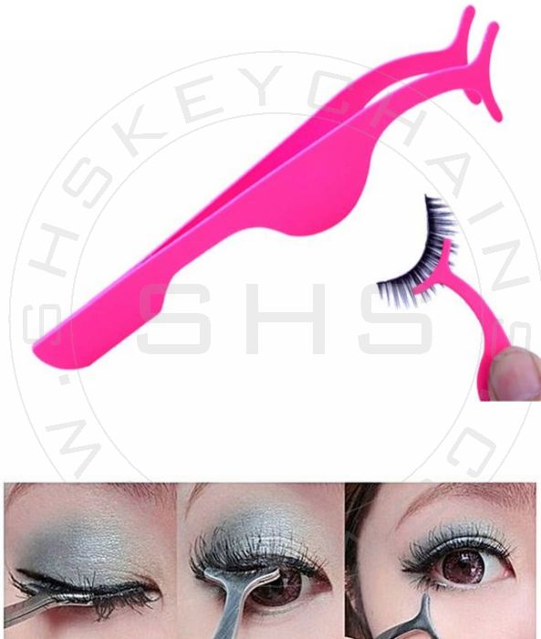 Stainless Steel Tweezers to hold Fake Eye lashes.