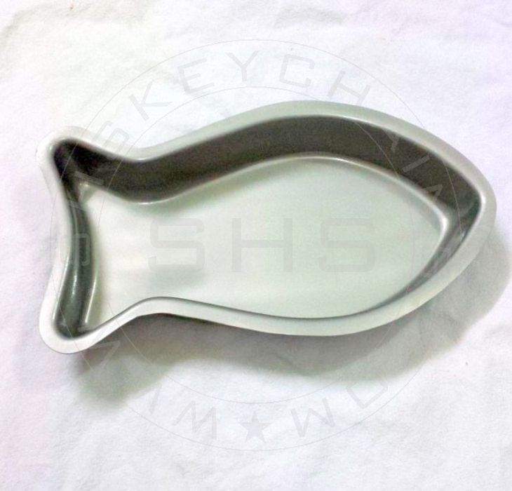 Cat Feeding Bowl-Fish Shaped-Stainless Steel