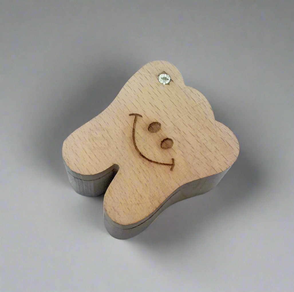 Tooth Shaped Cute Tooth Fairy Box for Kids