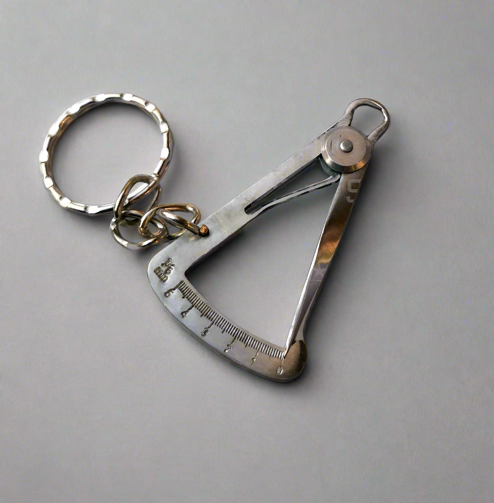 Miniature Iwanson Dental Calipers keychain