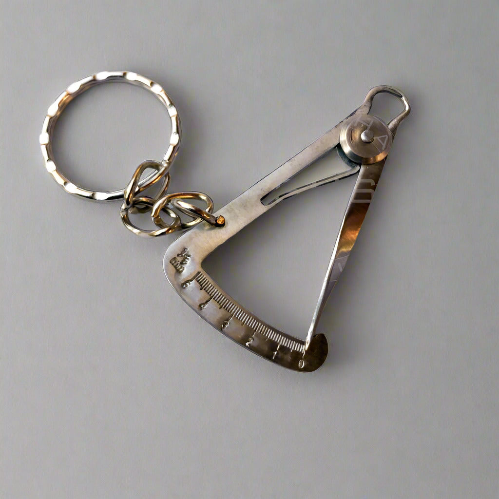 Miniature Iwanson Dental Calipers keychain