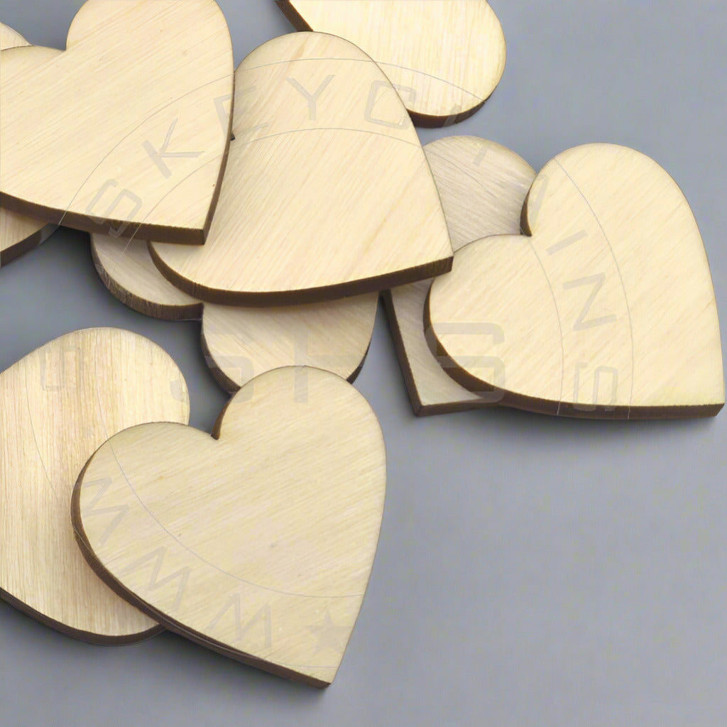 Laser Cut Hearts-2 inch- Pack of 24