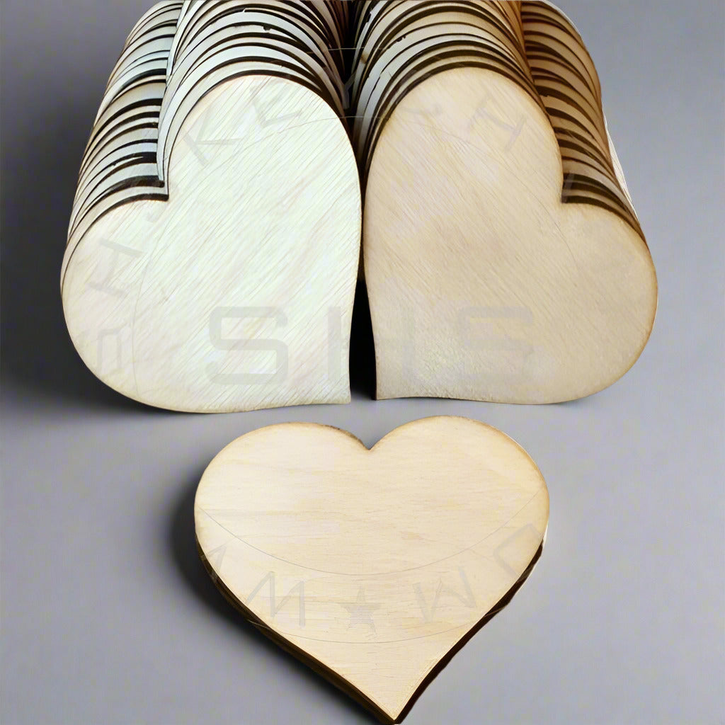 Laser Cut Hearts-2.5 inches- Pack of 24