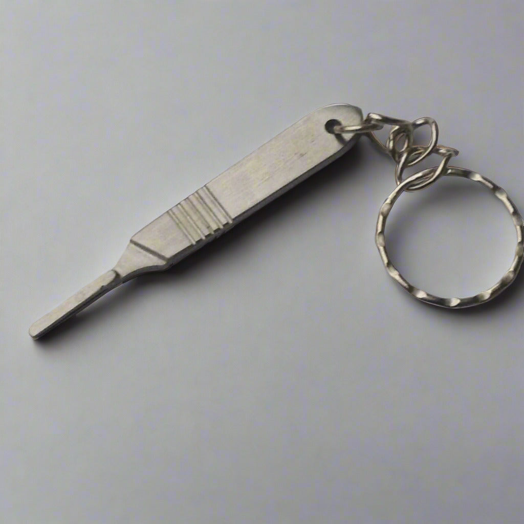 Keychain - Stainless Steel Scalpel BP Handle