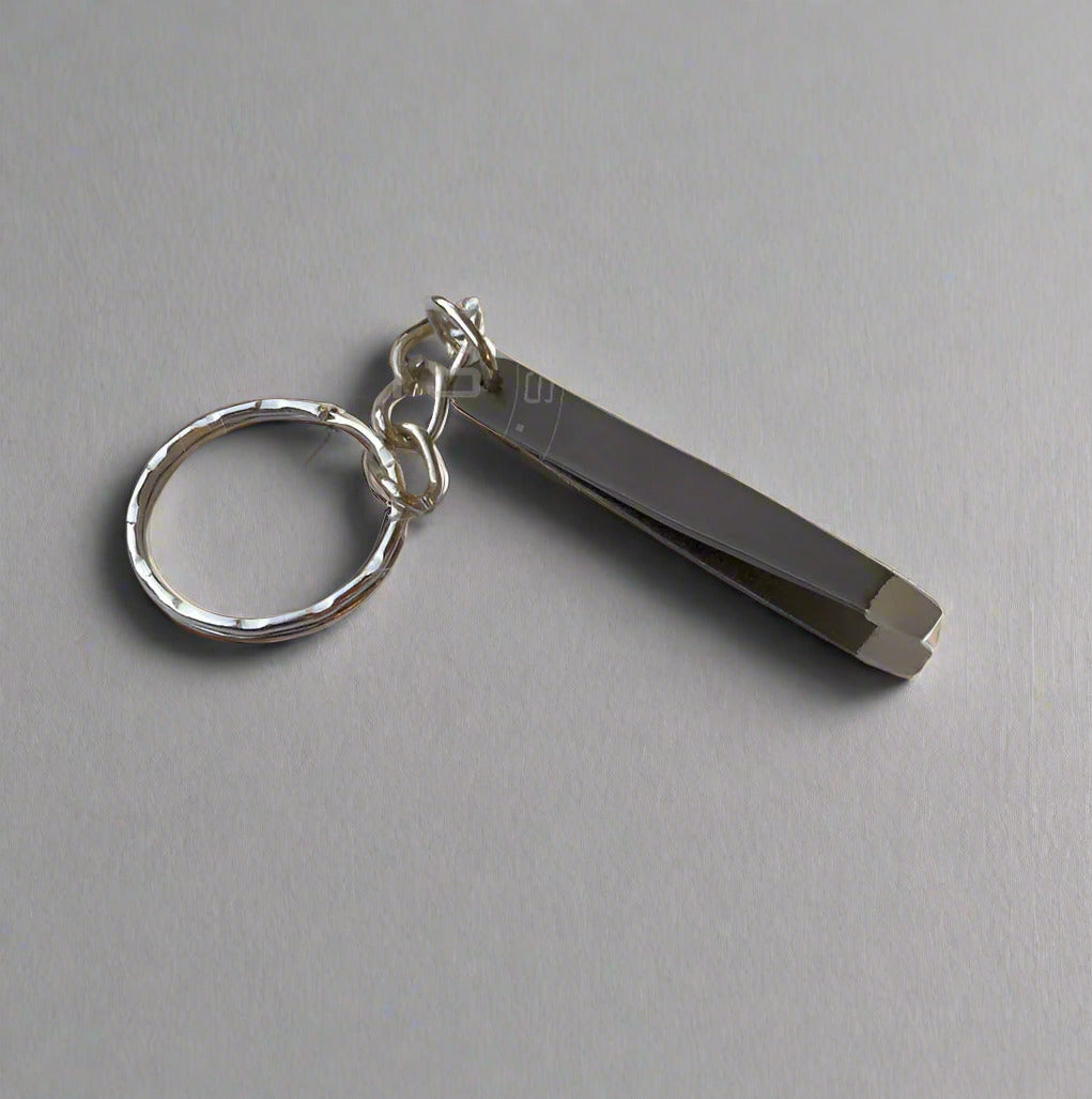 Miniature Pink Tweezers keychain - Assorted Colors