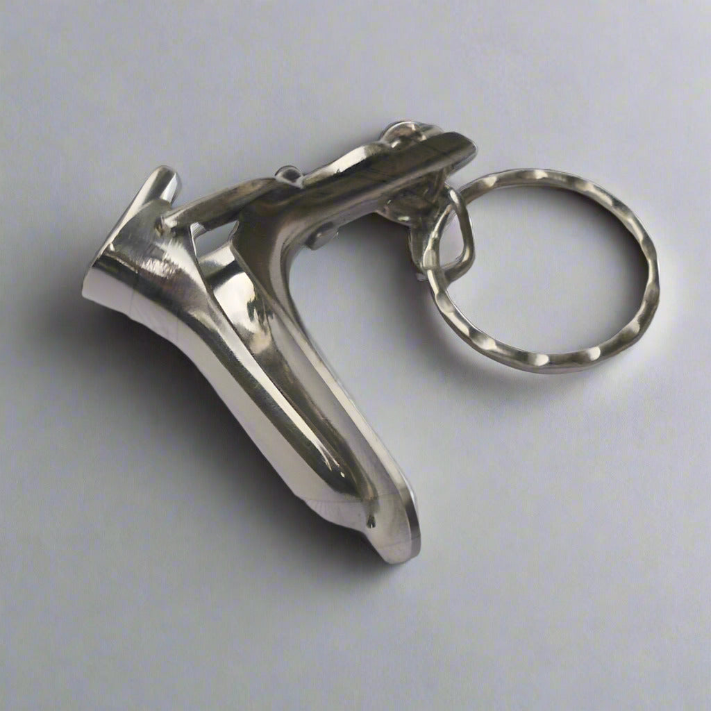 Keychain - Miniature Gynecological Speculum Stainless Steel