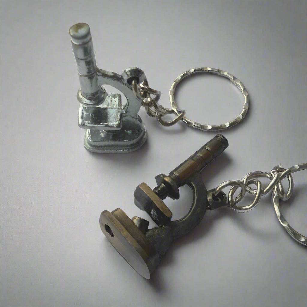 Keychain - Miniature Novelty Microscope