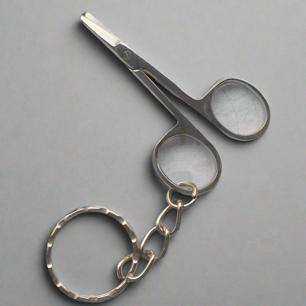 Keychain - Stainless Steel Miniature Scissors