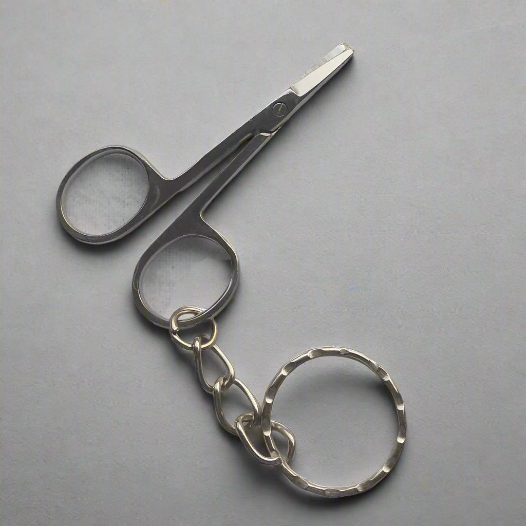 Keychain - Stainless Steel Miniature Scissors