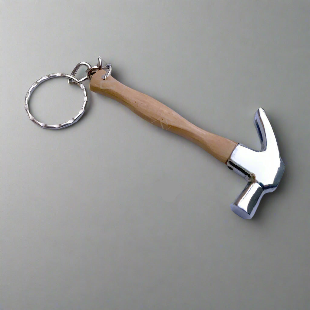 Miniature Hammer Keychain