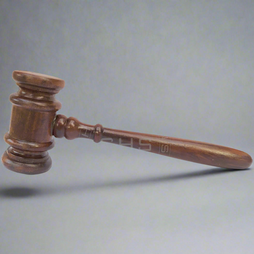 Handcrafted Rosewood Gavel for Law Professionals