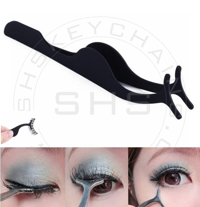 Stainless Steel Tweezers to hold Fake Eye lashes.