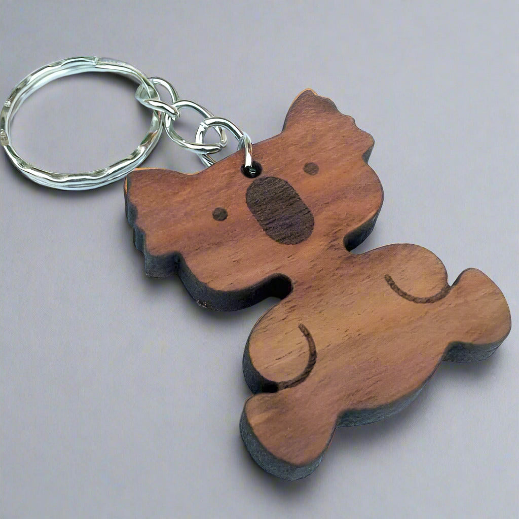 Keychain - Laser Cut Teddy Bear