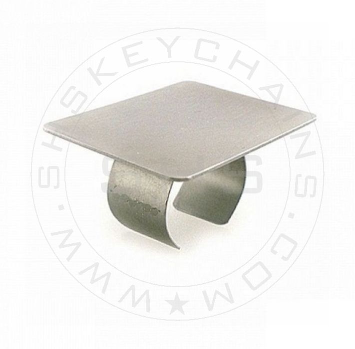 Stainless Steel Finger Type Makeup Palette - Small