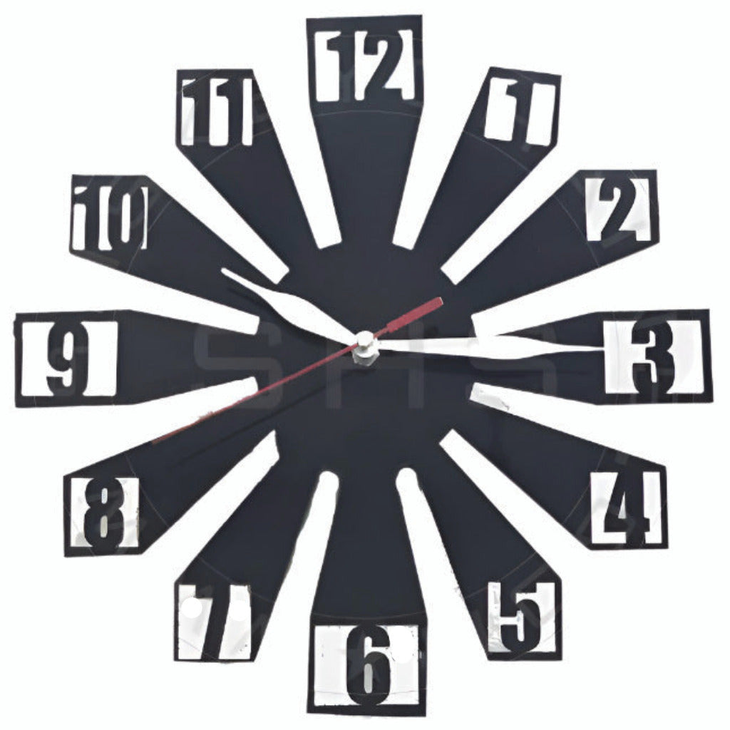 Stylish 3D Effect Acrylic Clock