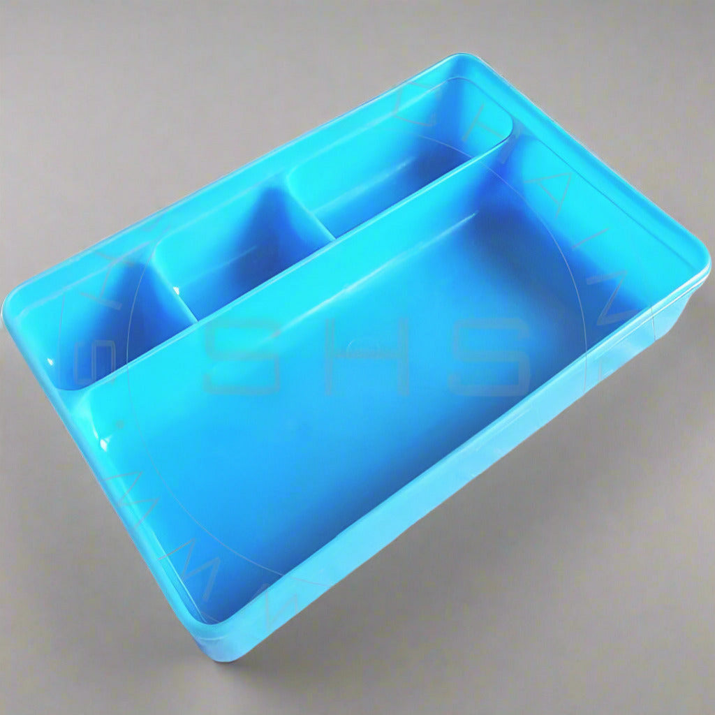 Four Compartment Household Plastic Tray