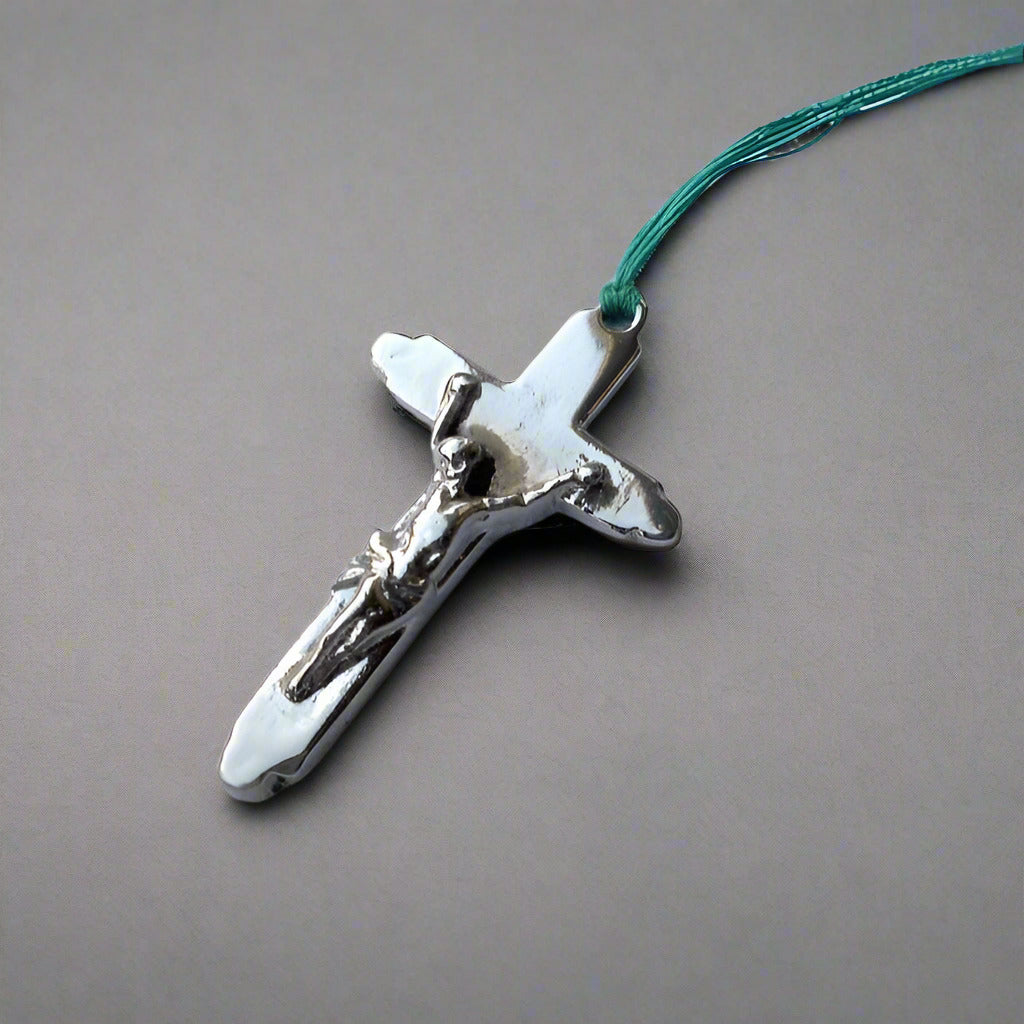 Crucifix Metal Charm for Christians