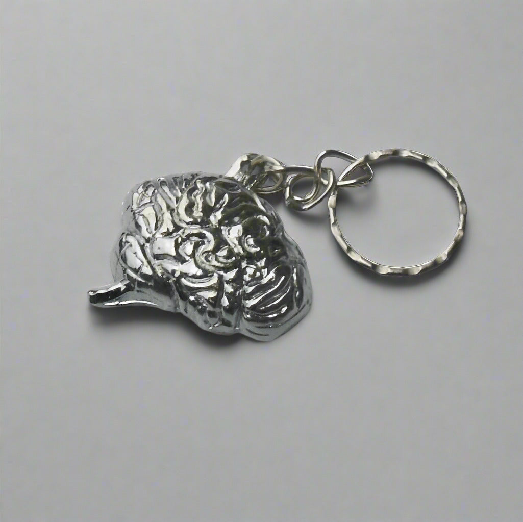 Miniature Keyring - Human Brain Shaped