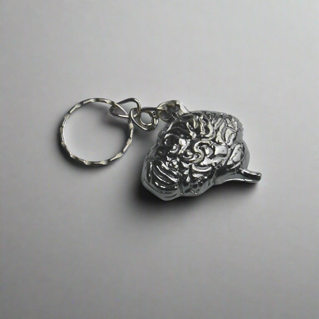 Miniature Keyring - Human Brain Shaped