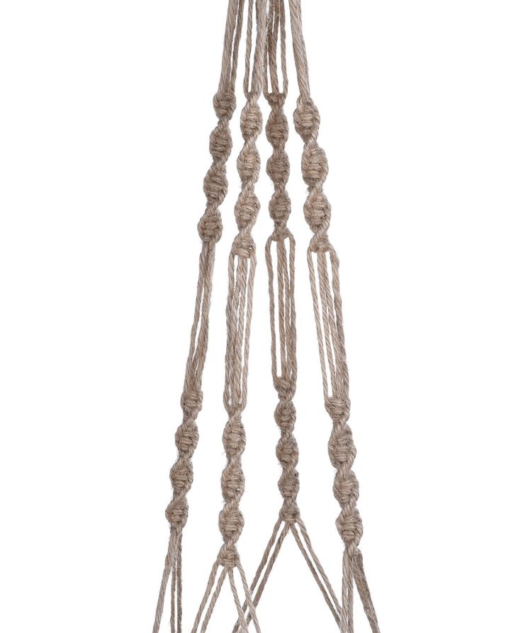 Handmade Jute Macramé Pair