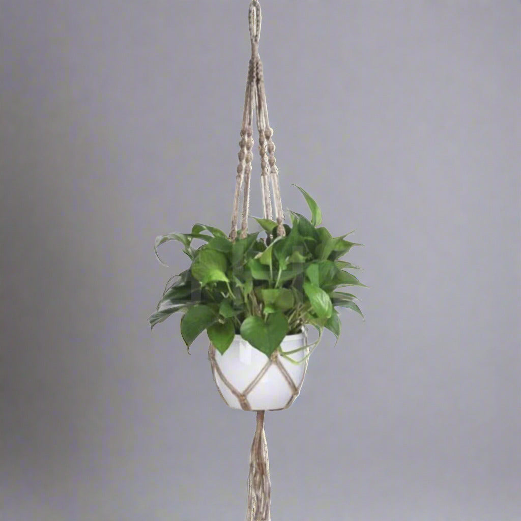 Handmade Jute Macramé Pair