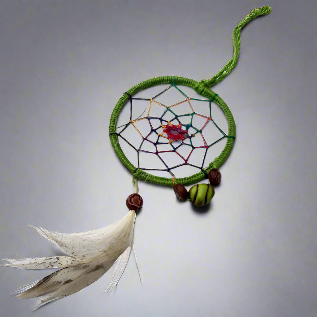 Handmade Miniature Dream Catchers- 5 cm Ring