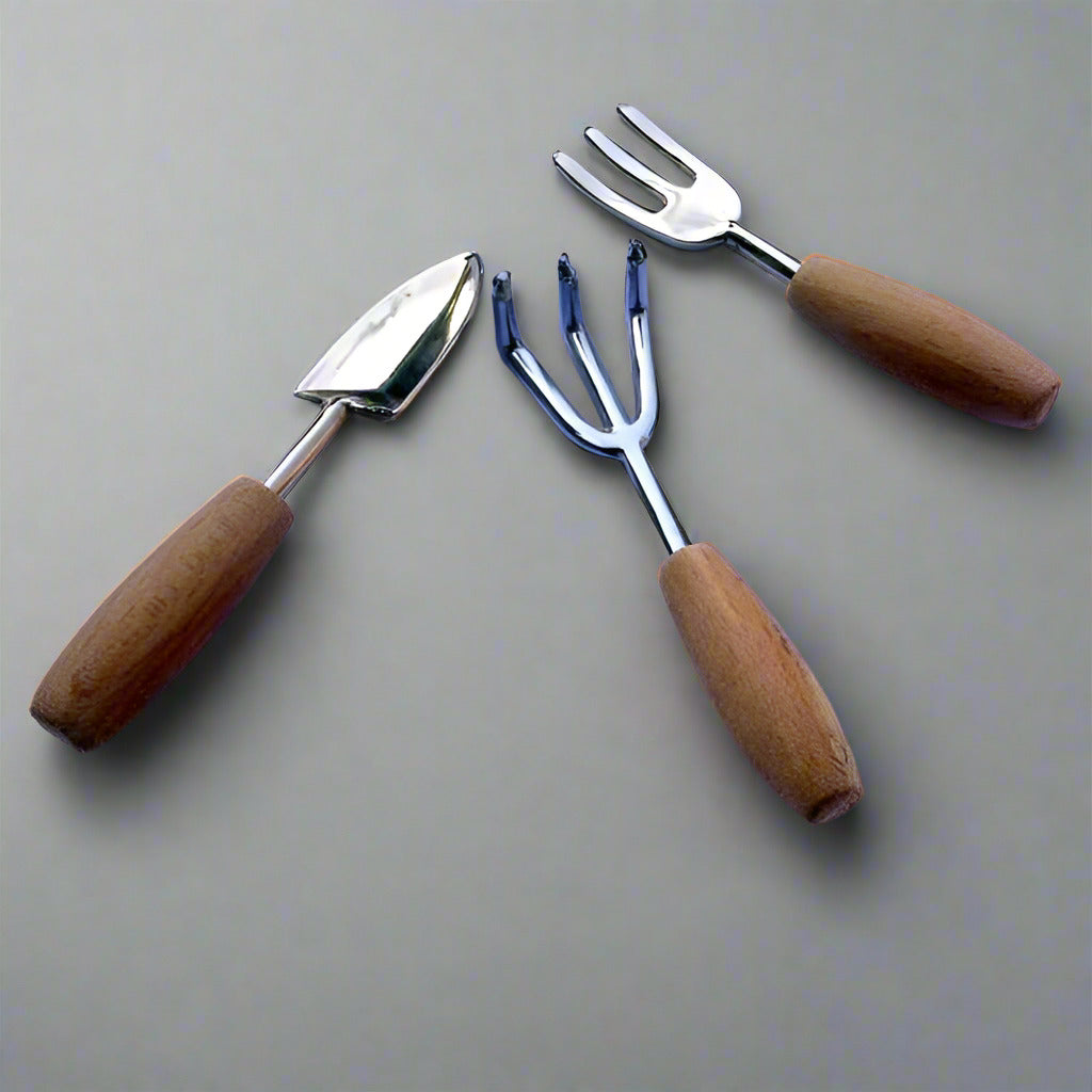 Garden Tools Minaitures - Set of 3 Pcs