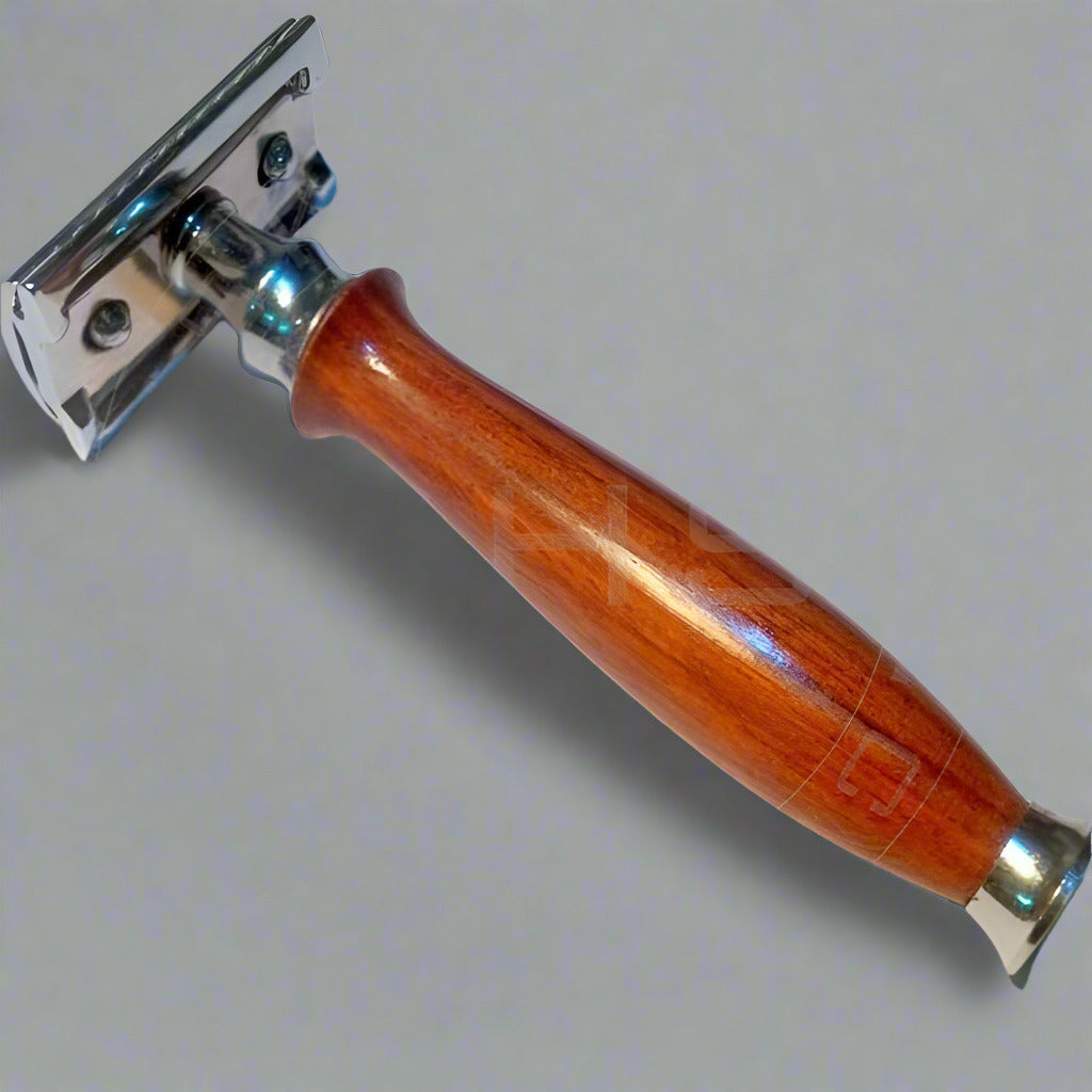 Wooden Handle Novelty Safety Razor for Men