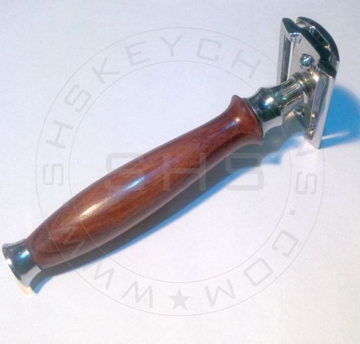 Wooden Handle Novelty Safety Razor for Men