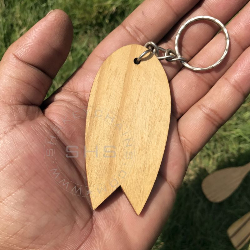 Paddle Board Shaped Laser Cut keychain
