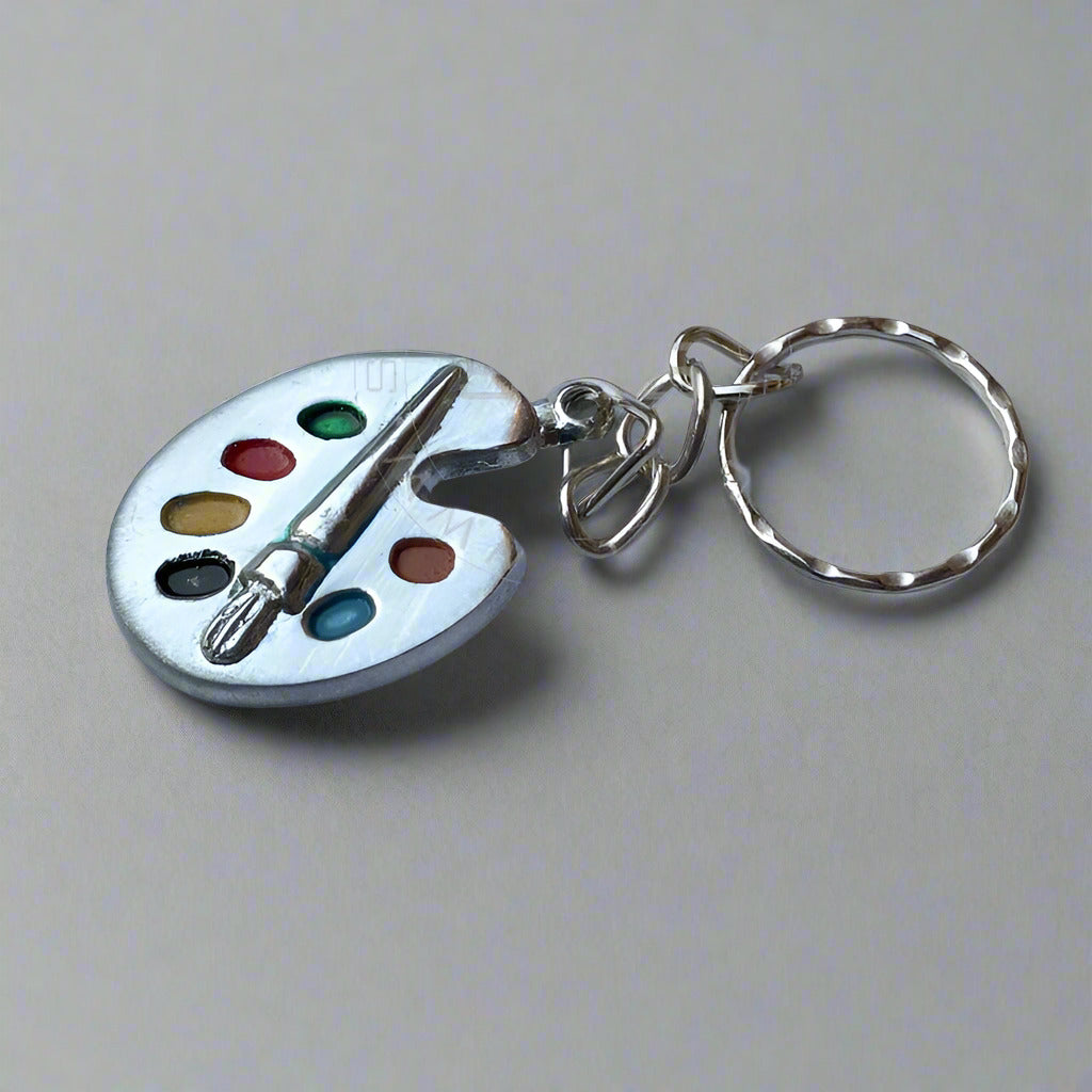 Painting Palette Keychain for Artists