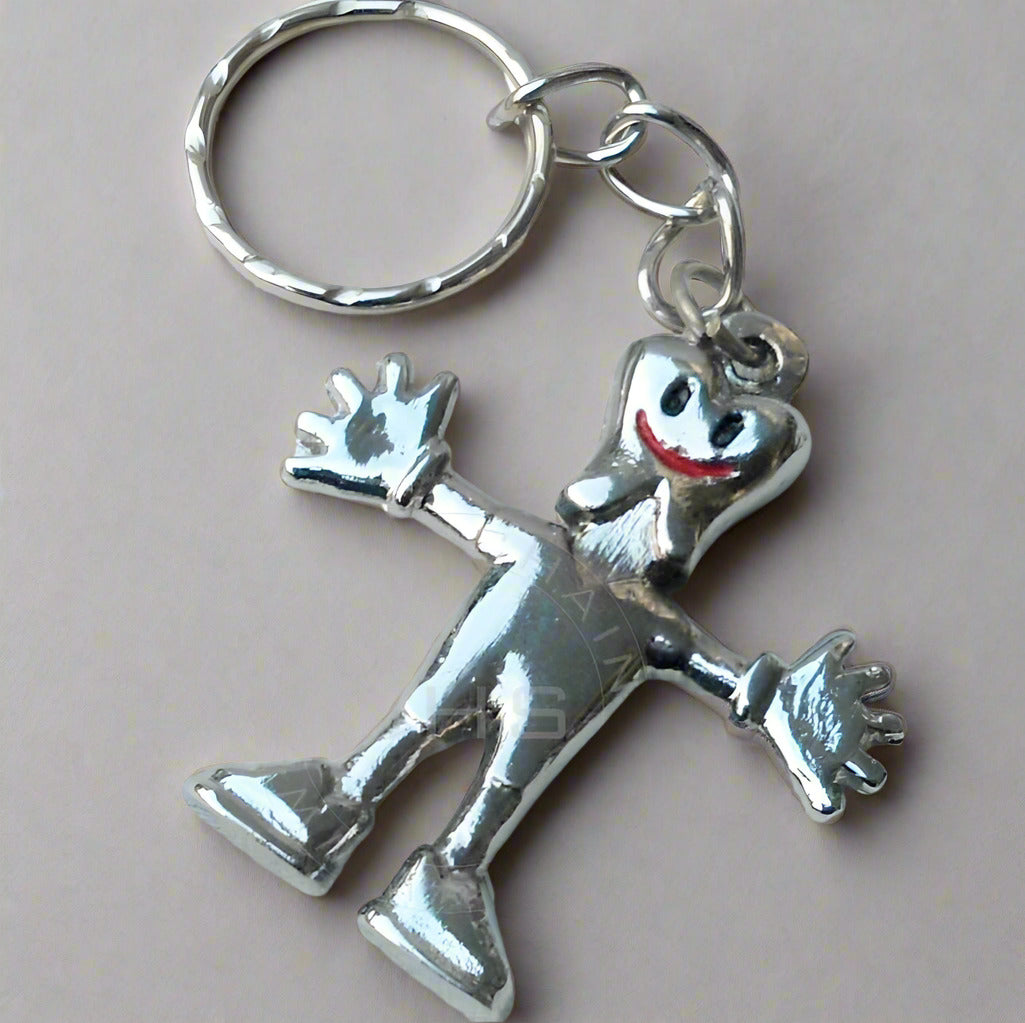 Cute Smiley Tooth Man Keyring