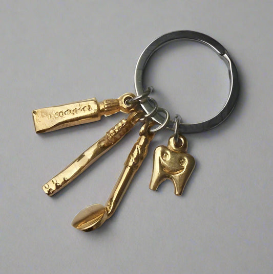 Keyring - Dental Charms - 4-in-1