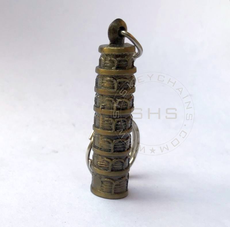 Leaning Tower of Pisa Tourist keychain