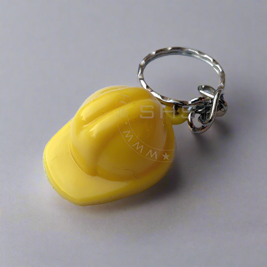 Miniature Safety Helmet keychain-Plastic