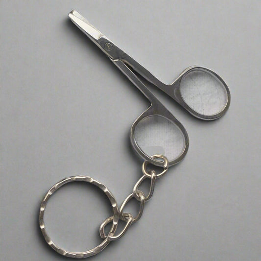 Keychain - Stainless Steel Miniature Scissors