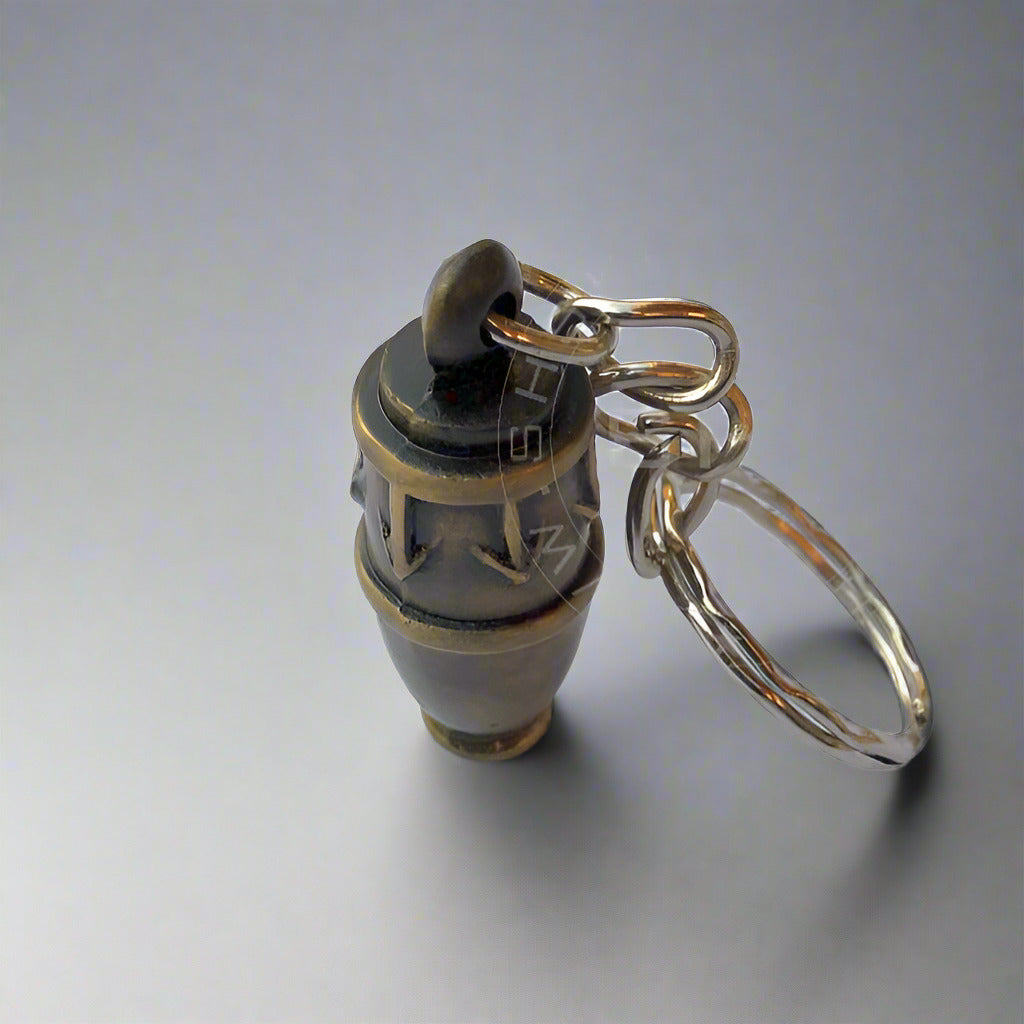 Miniature Music Drum Keychain