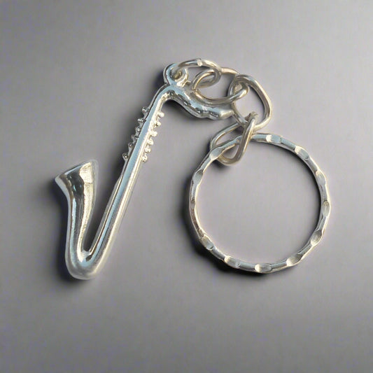 Miniature Saxophone Shaped keychain for Music Lovers