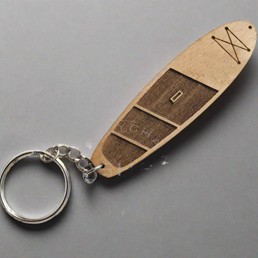 Miniature Surfing Board Keychain