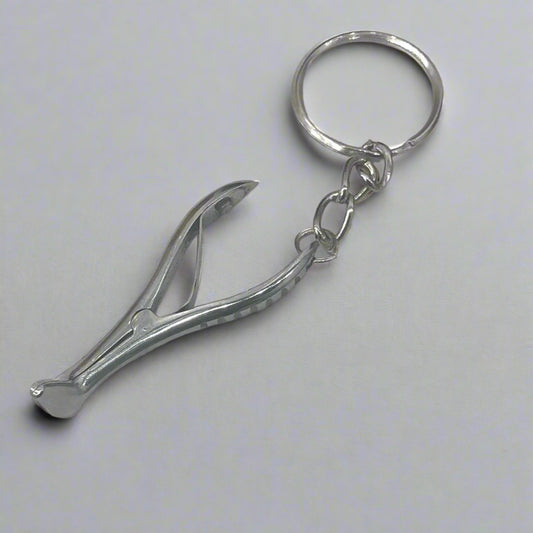 Keychain - Stainless Steel Miniature Nasal Speculum